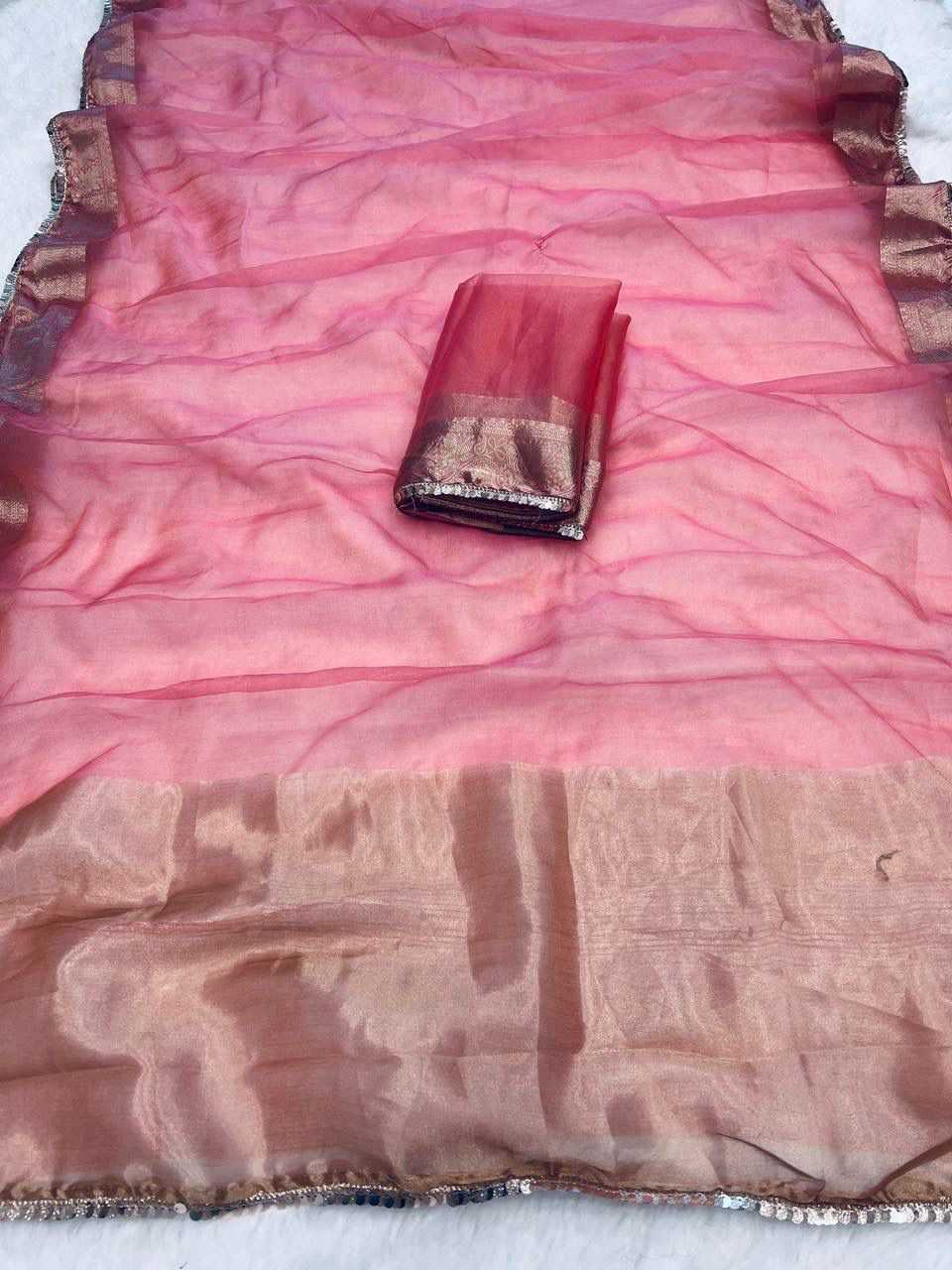 YNF ORGANZA RUD 1123 WHOLESALE SAREES MANUFACTURER         